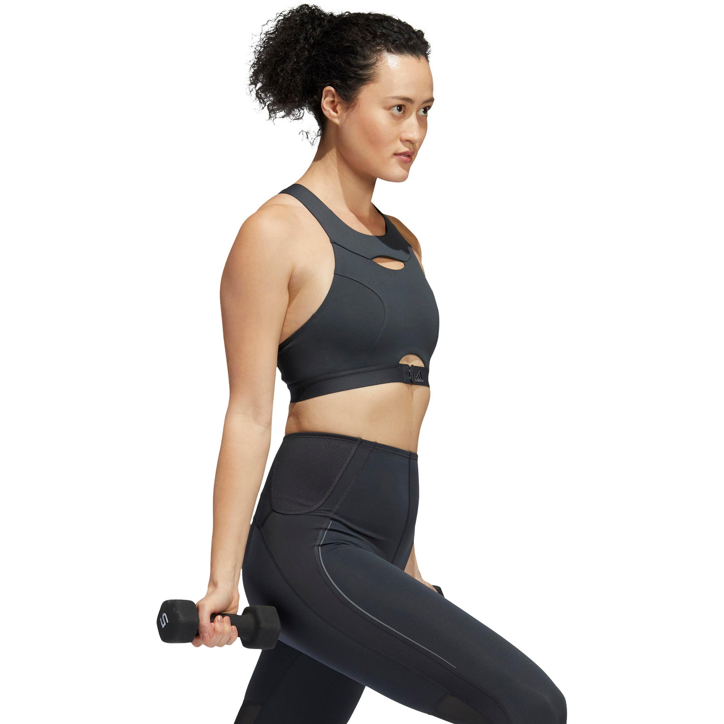 ADIDAS SPORTSWEAR Бюстье Спортивный бюстгальтер в Серый