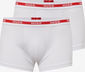 Boxers HUGO en blanc : devant