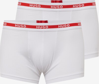 HUGO Boksarice | rdeča / bela barva, Prikaz izdelka