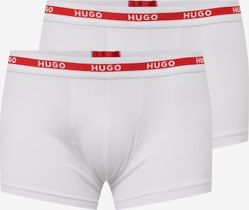 HUGO Red Boxer shorts in White: front