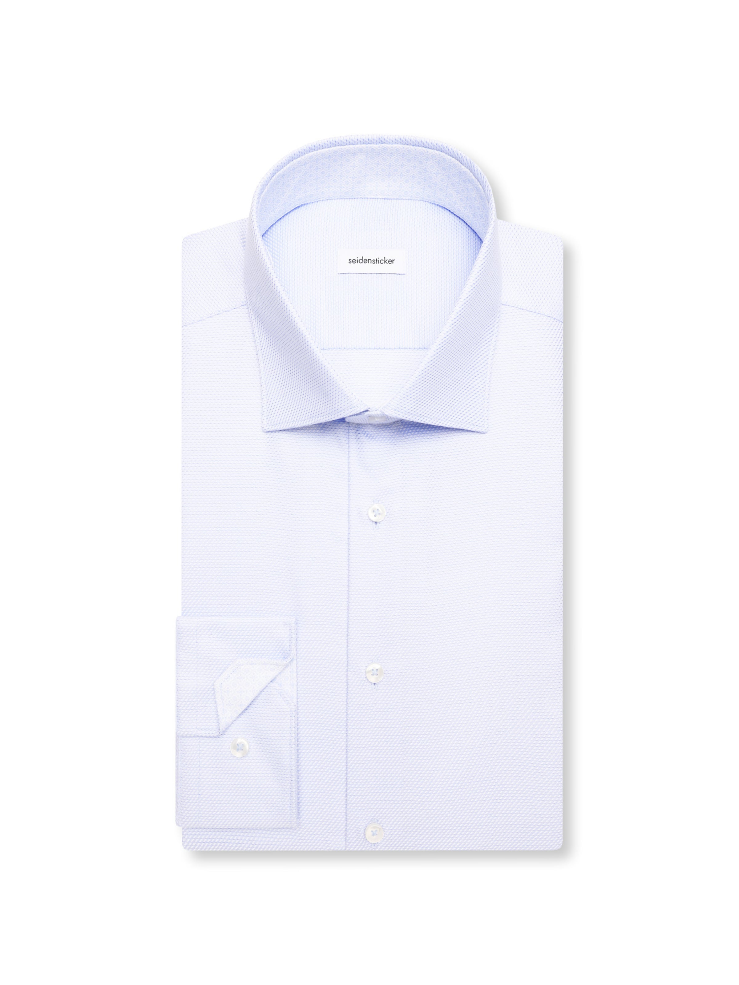 SEIDENSTICKER Slim fit Zakelijk overhemd in Blauw