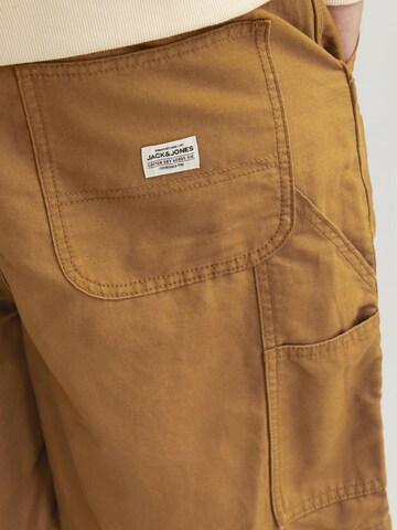 JACK & JONES Loosefit Cargobroek in Bruin