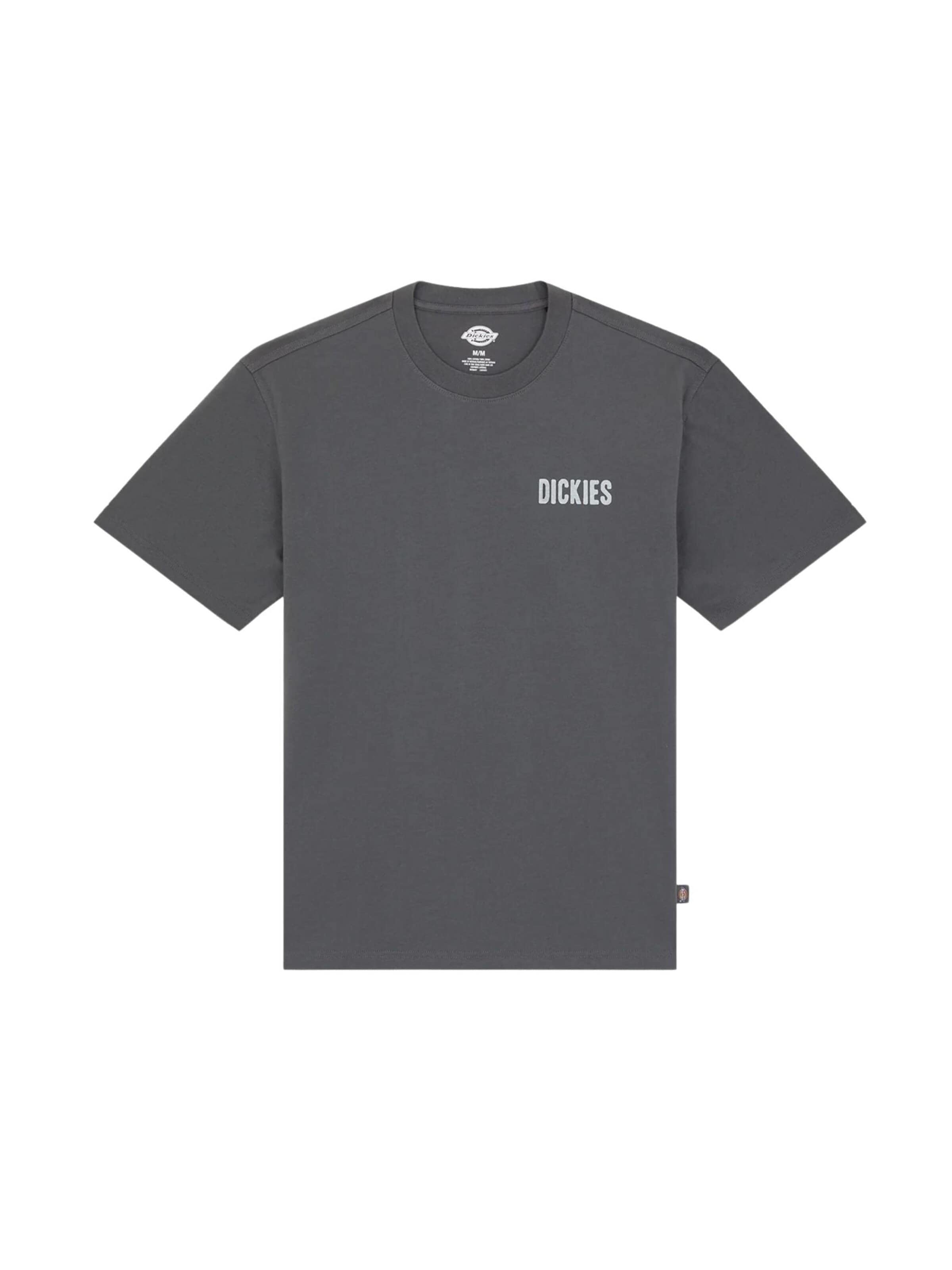 DICKIES Shirt 'DICKIES WOLFHURST SS TEE T-SHIRT' in Grey: front