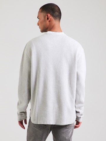 LEVI'S ® - Pullover 'Long Sleeve Relaxed Thermal Tee' em cinzento