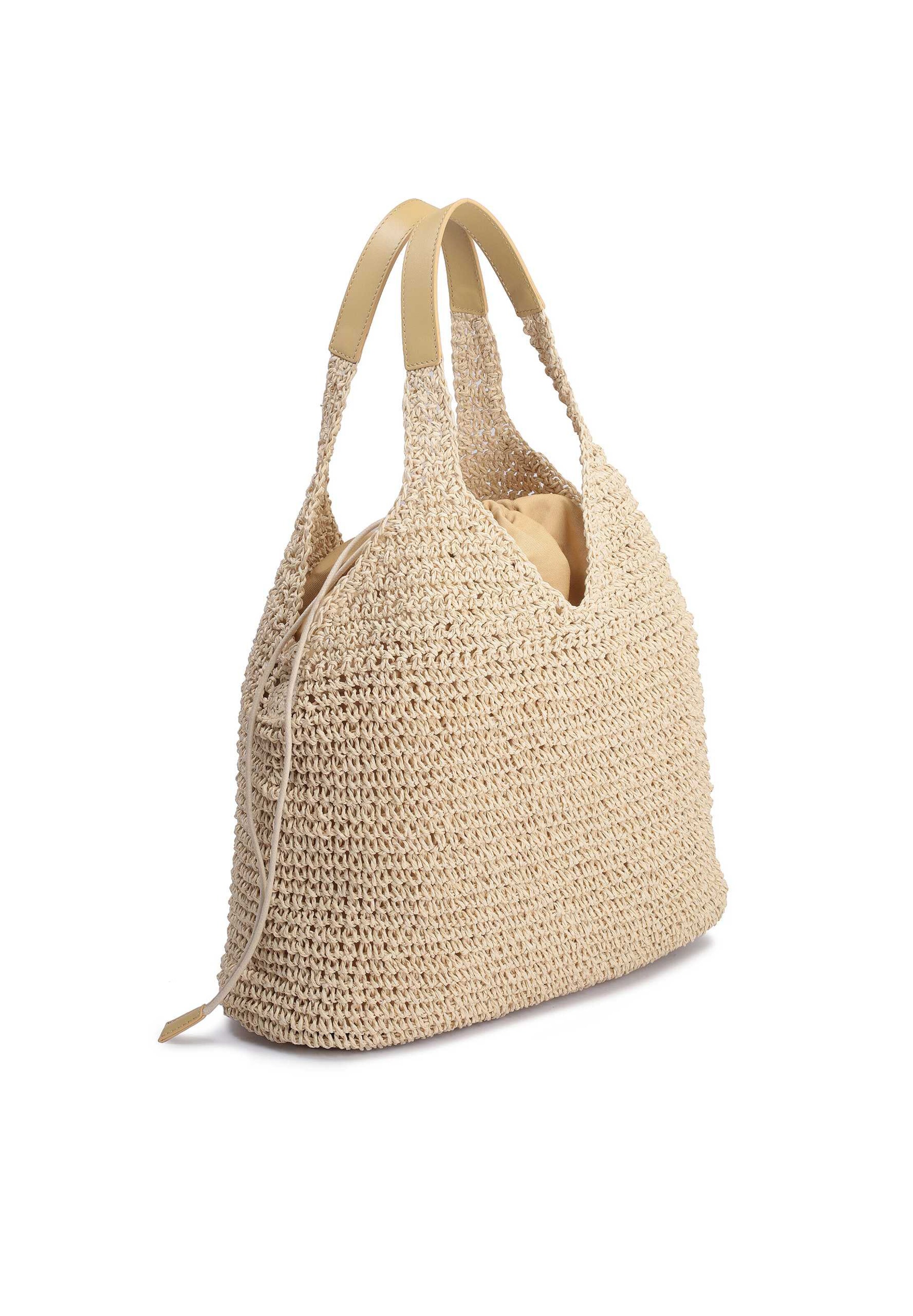Borsa a sacco di Kazar in beige