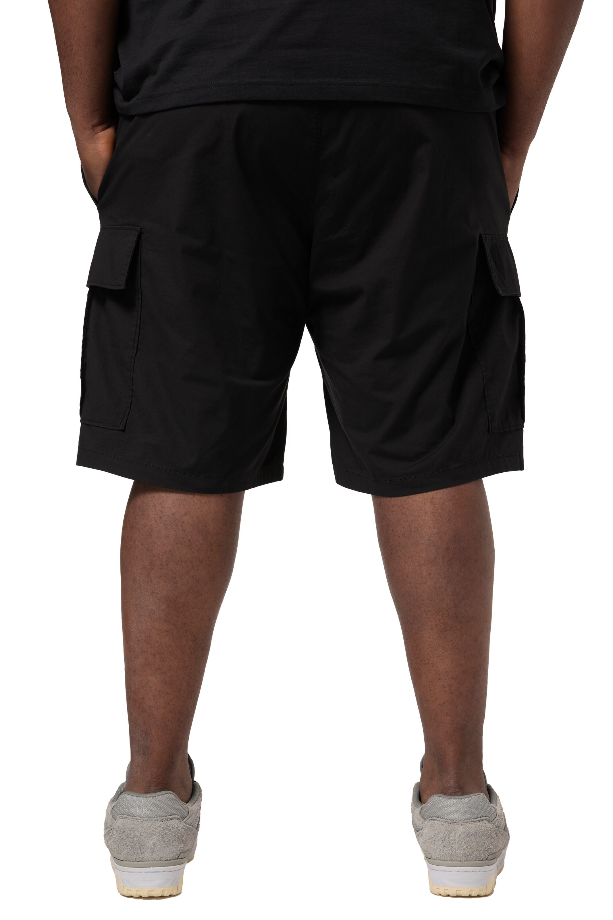 STHUGE Baggy Cargo Pants in Black