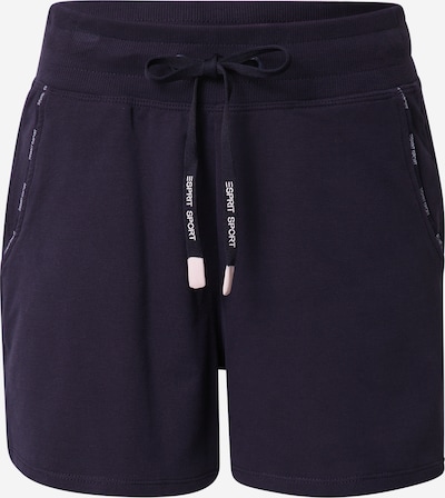 Pantaloni sport ESPRIT SPORT pe navy, Vizualizare produs