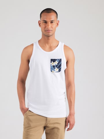 Maglietta 'JJHAWAII' di JACK & JONES in bianco: frontale
