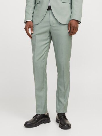 Slimfit Pantaloni con piega frontale 'JPRSOLARIS' di JACK & JONES in verde: frontale