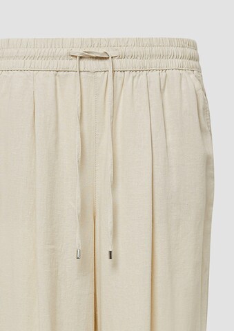 s.Oliver Wide leg Trousers in White