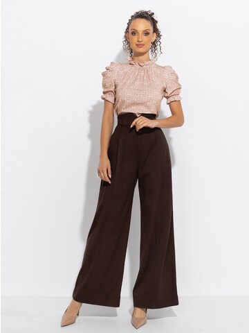 JIORO Blouse in Beige