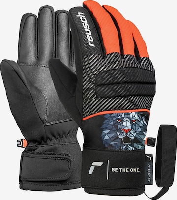 REUSCH Fingerhandschuhe 'Warrior R-TEX® XT' in Orange: Vorderseite