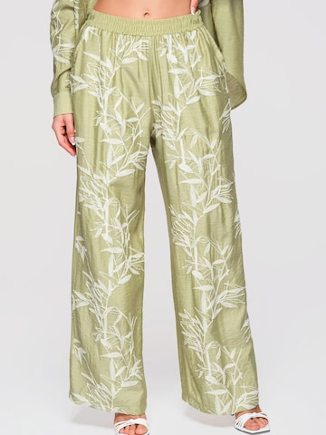 Ombre Hose in Grün: Vorderseite