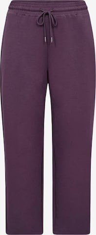 Wasabi Concept Housut värissä lila: etupuoli