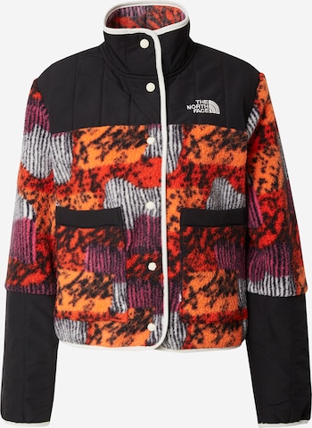 THE NORTH FACE Fleece Jacket 'CRAGMONT' in Red: front
