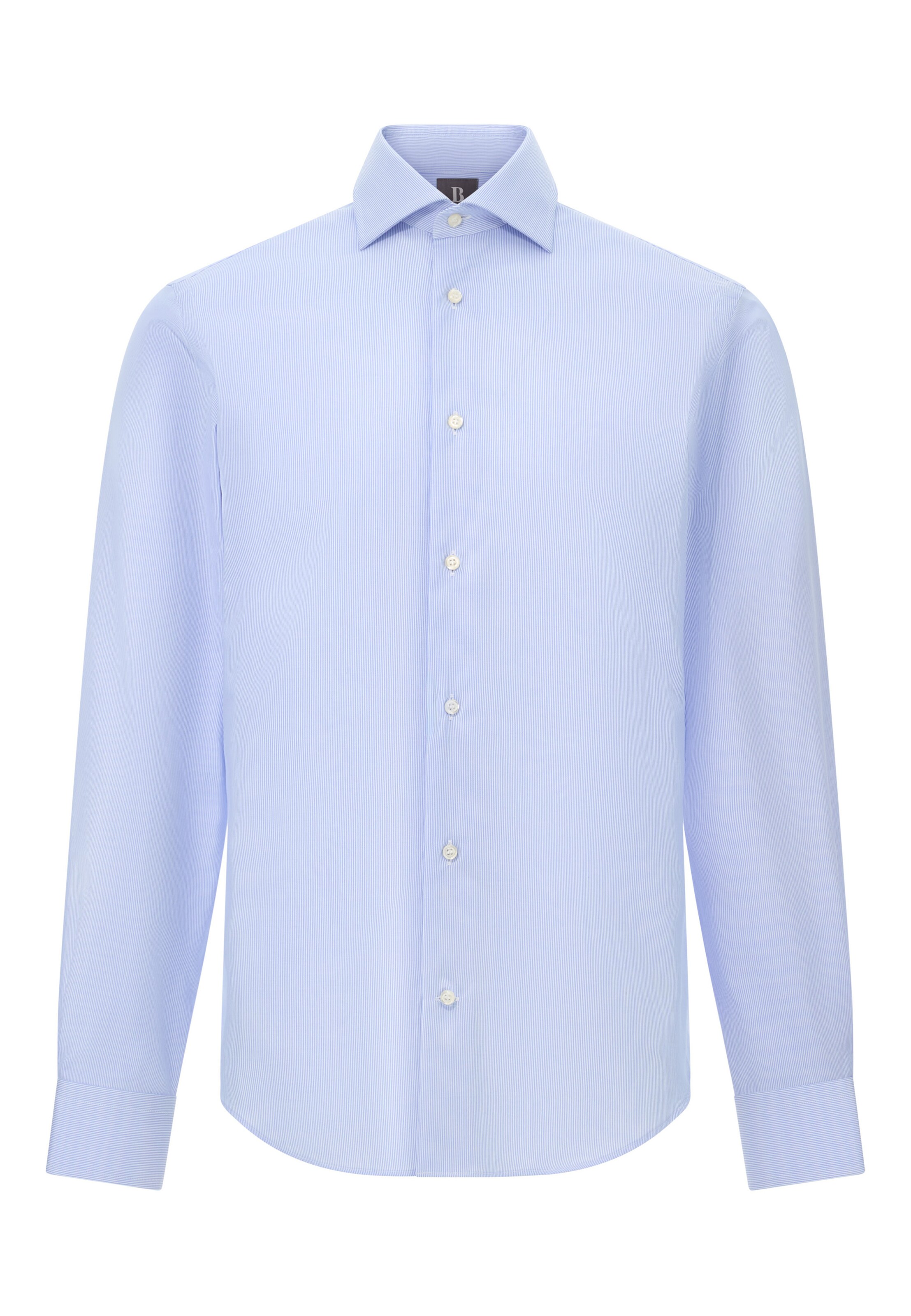 Boggi Milano Средняя посадка Рубашка в Синий: спереди