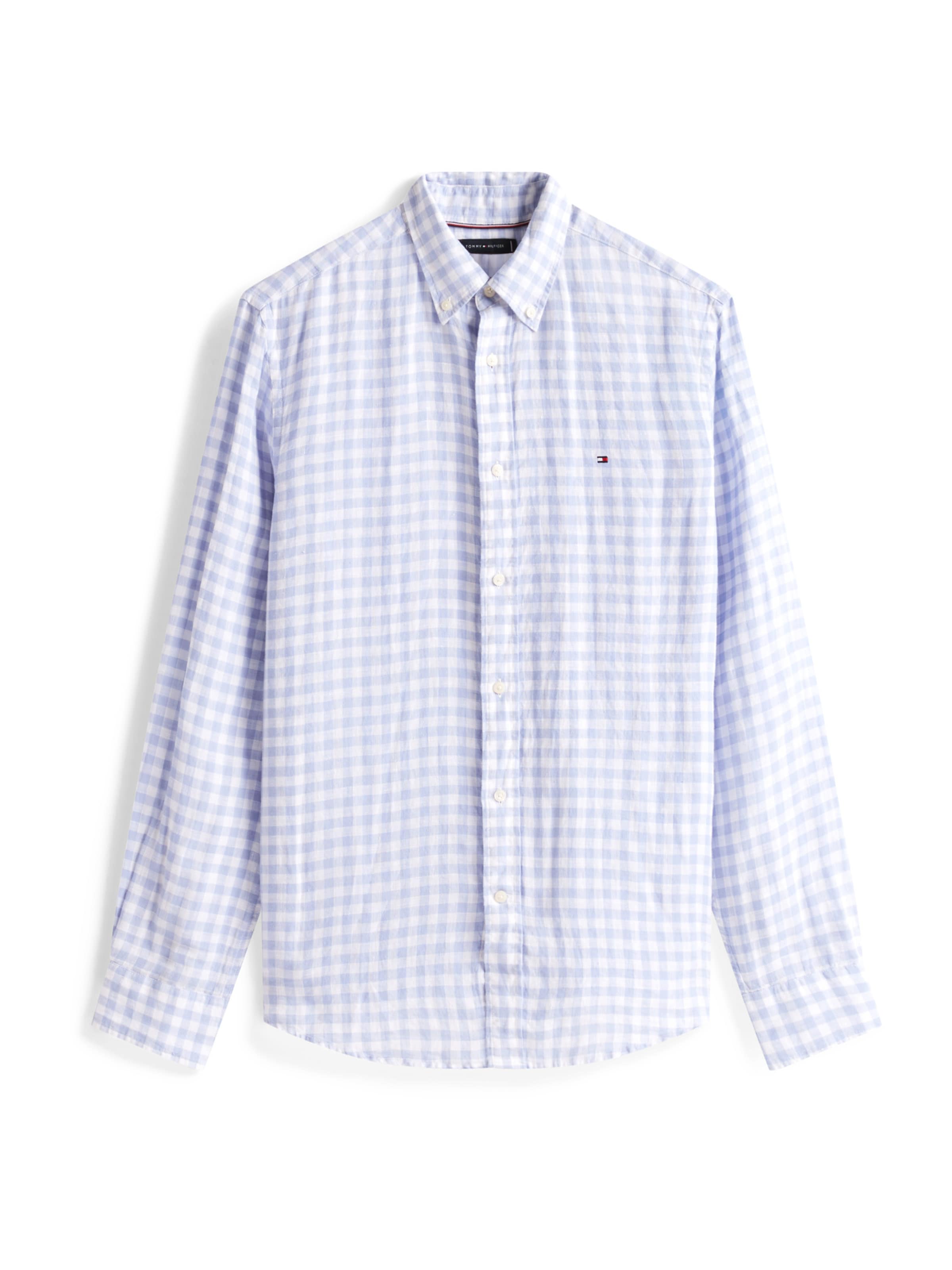TOMMY HILFIGER - Ajuste regular Camisa 'ESSENTIAL' en azul: frente