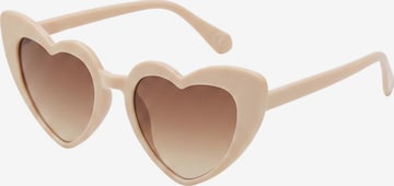 Lunettes de soleil 'Solo-Solis Love Shades' Maxte en beige : devant
