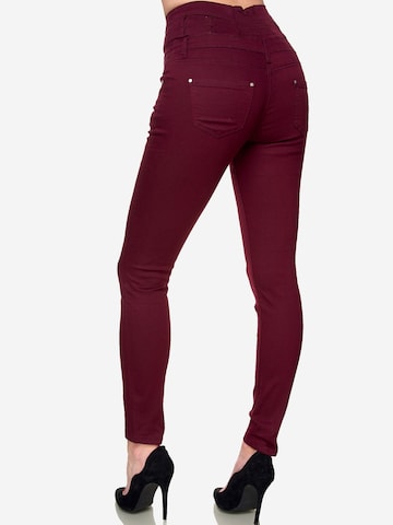 Elara Jeans in Red