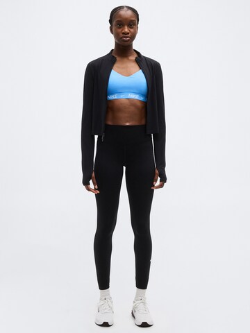 NIKE Бюстье Спортивный бюстгальтер 'INDY' в Синий