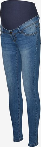 MAMALICIOUS Regular Jeans in Blue: front