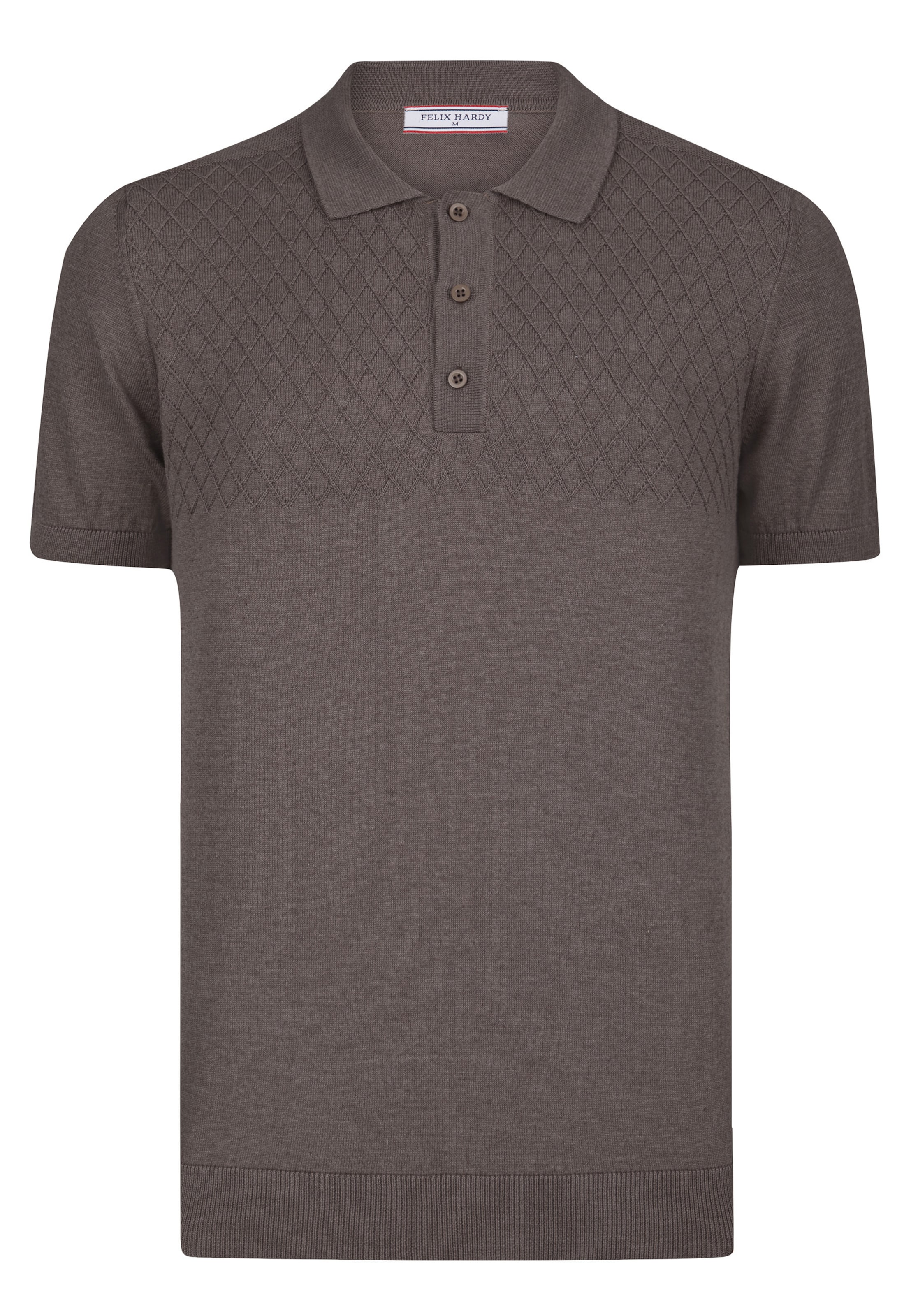 Felix Hardy Μπλουζάκι σε καφέ: μπροστά