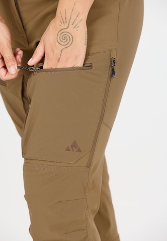 Whistler Regular Outdoor trousers 'Kodiak' in Yellow
