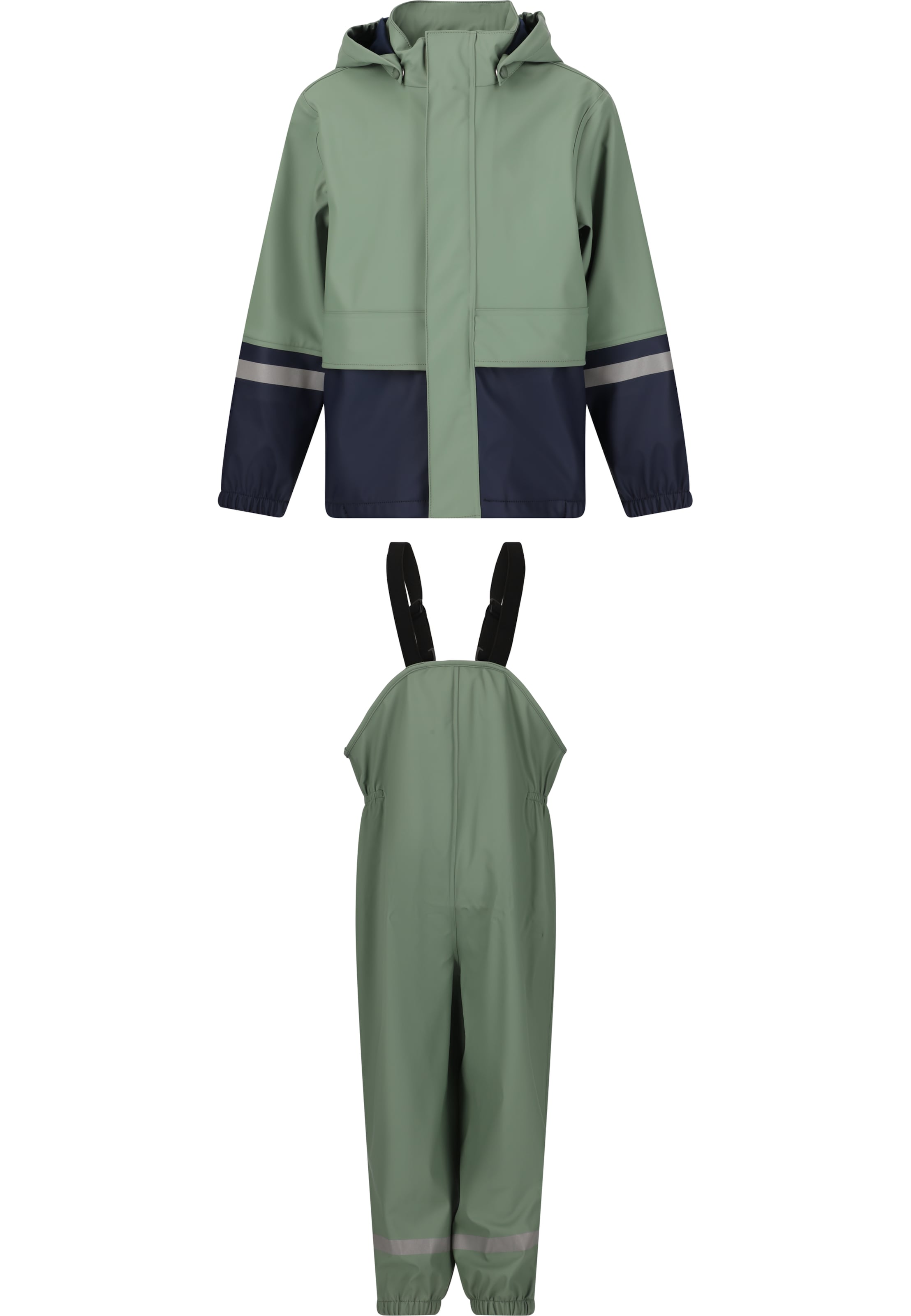 ZigZag Regenset 'Simba' in Grün: Vorderseite