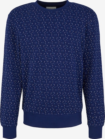 TOM TAILOR - Sweatshirt em azul: frente