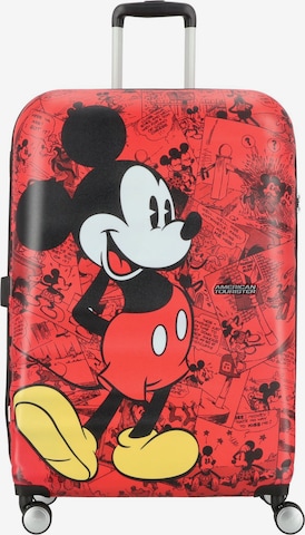 American Tourister Trolley in Rot: Vorderseite