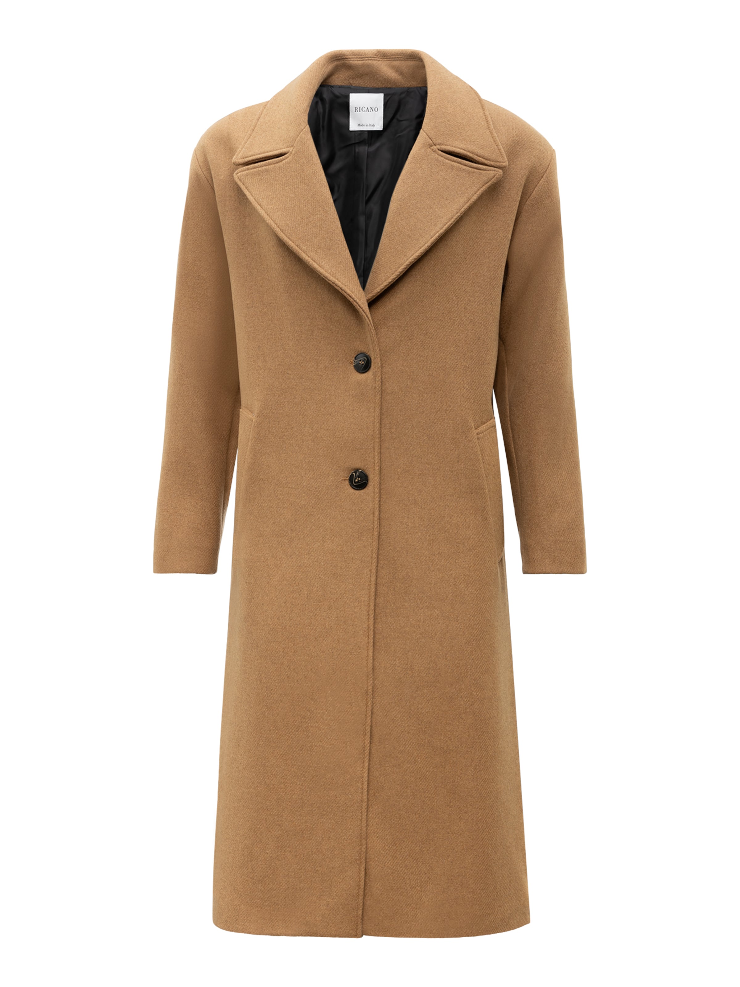 RICANO Manteau mi-saison 'Tiziana' en cognac, Vue avec produit