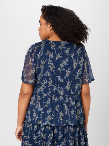 Chemisier 'MILLA' Vero Moda Curve en bleu