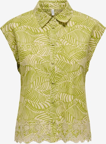 Camicia da donna di ONLY in verde: frontale