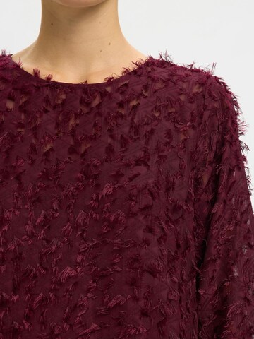 SELECTED Kjole i rød