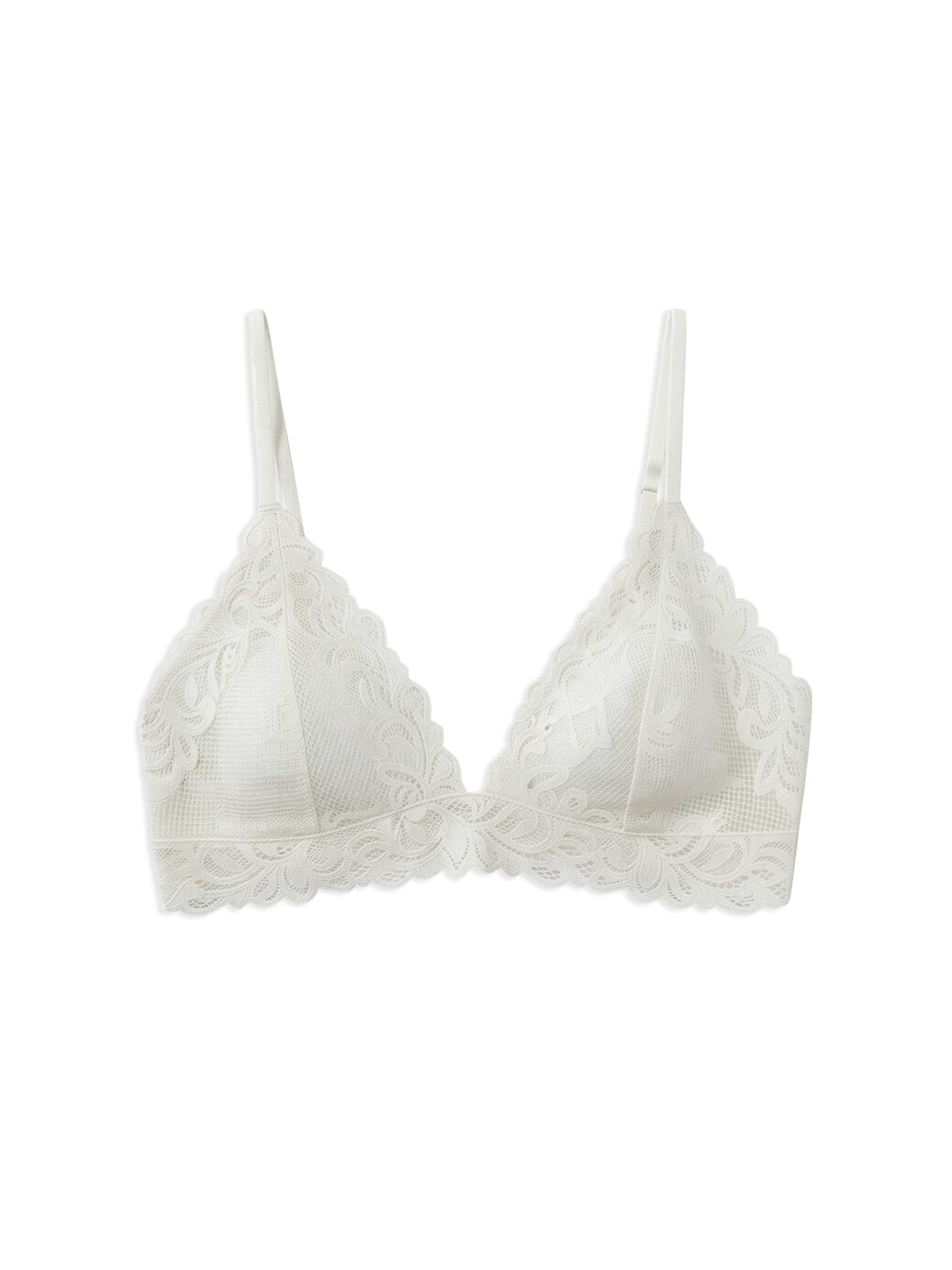 Gisela - Triangular Soutien ' ' em branco: frente