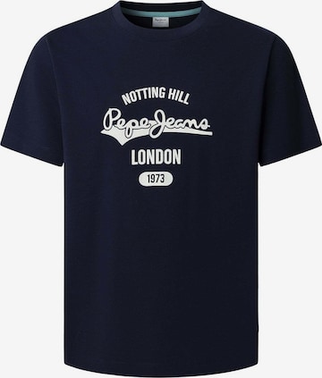 Maglietta di Pepe Jeans in blu: frontale