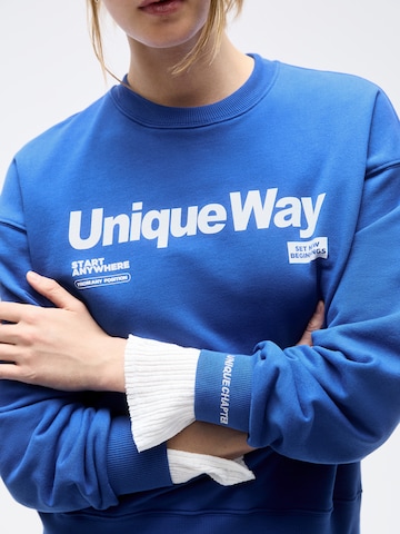 Pull&Bear Sweatshirt in Blue