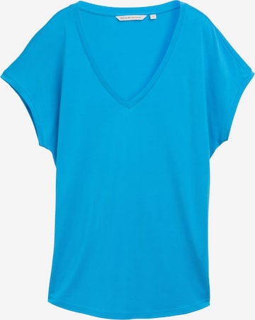 TOM TAILOR DENIM T-Shirt in Blau: Vorderseite