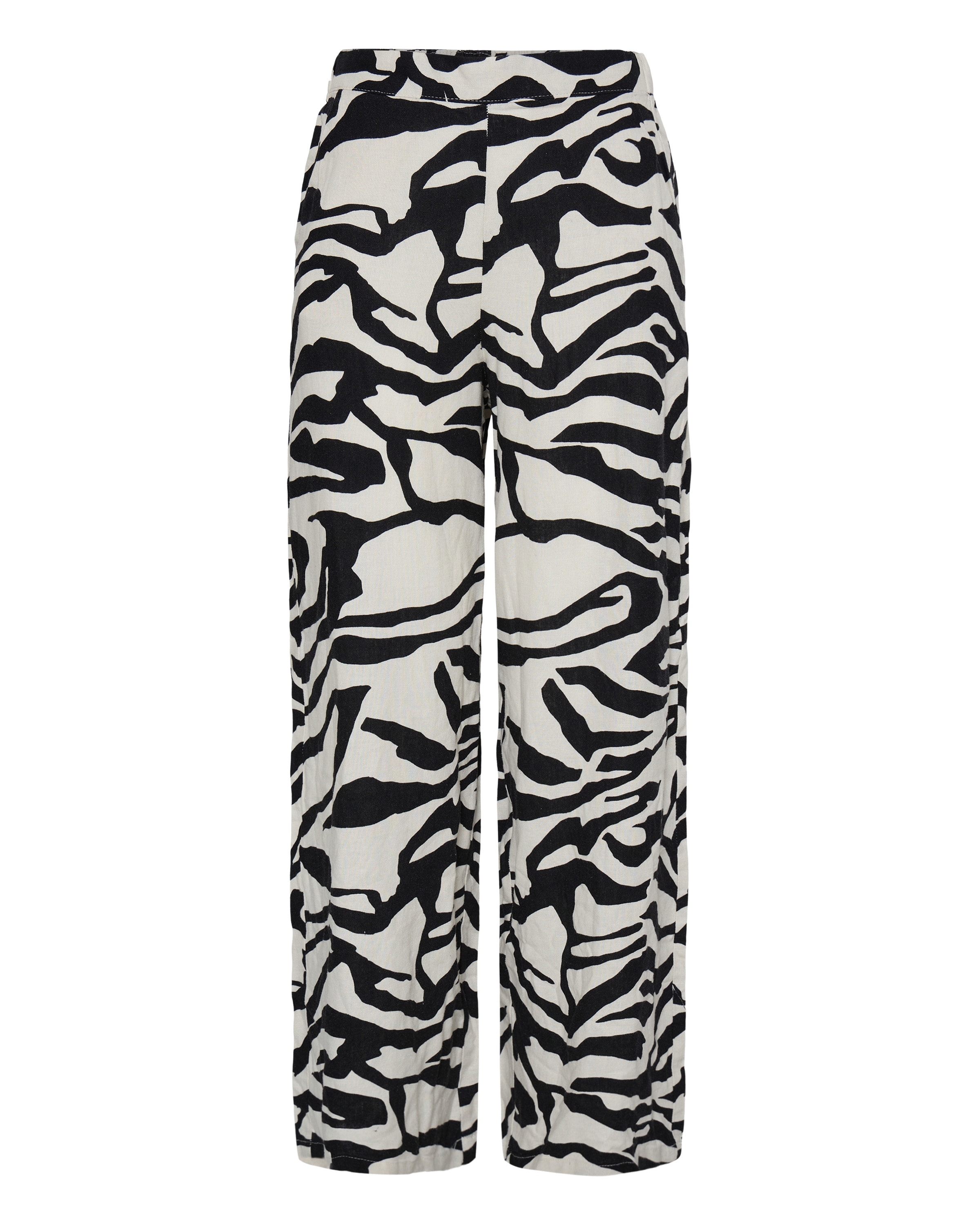 ICHI Pants 'LINNO' in Beige: front