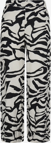 Pantalon 'LINNO' ICHI en beige : devant