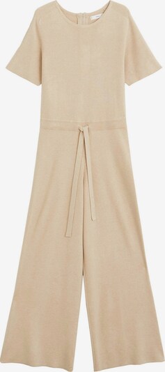 MANGO Overall 'Sorrento' in beige, Produktansicht