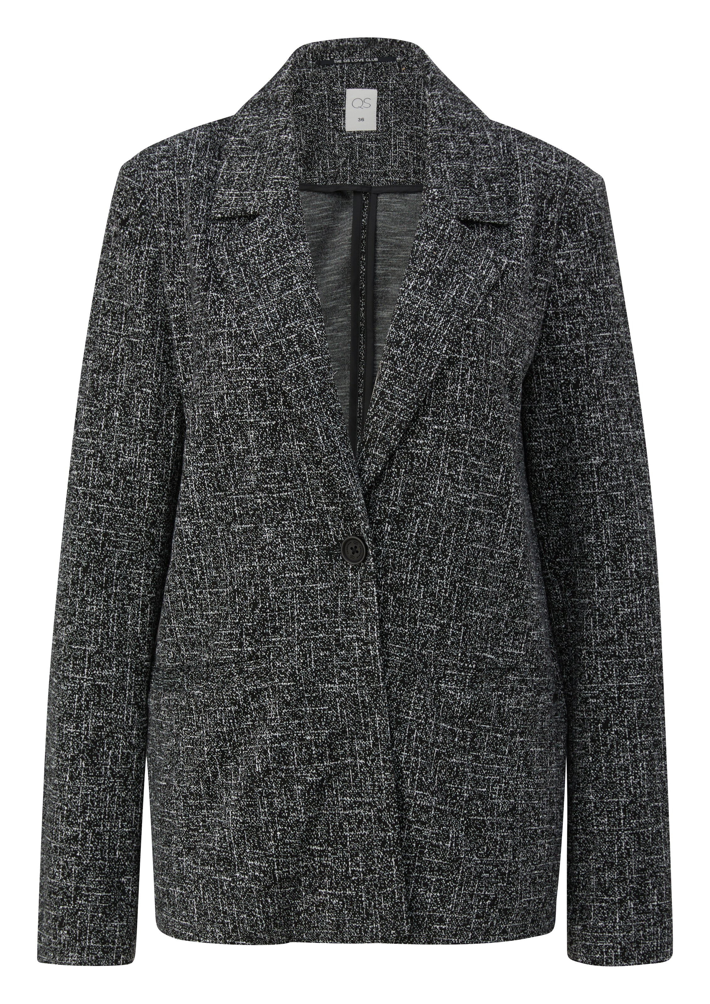 QSSako - crna boja: prednji dio