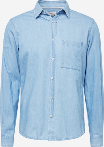 s.Oliver - Regular Fit Camisa em azul: frente