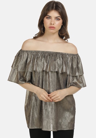 myMo at night Shirt in Goud: voorkant