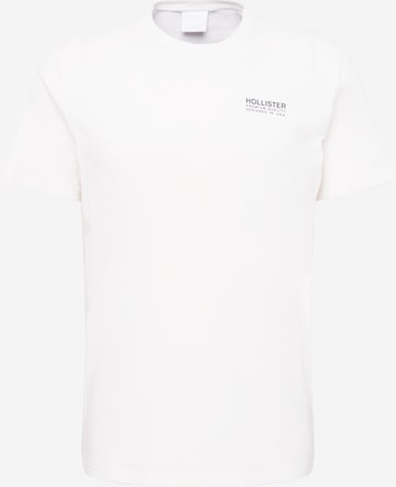 HOLLISTER T-shirt i vit: framsida