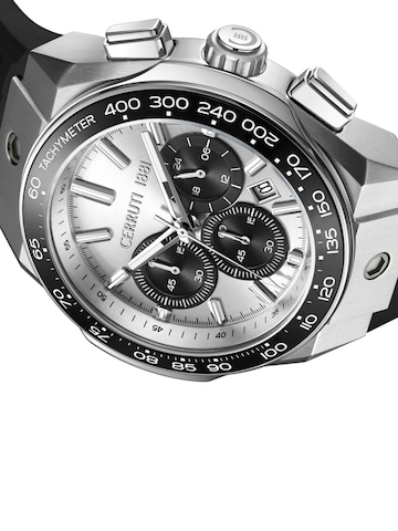 CERRUTI 1881 Analog watch 'Chronograph Ruscello' in Black