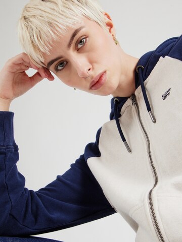 Superdry Sweatjacke 'Essential' in Blau