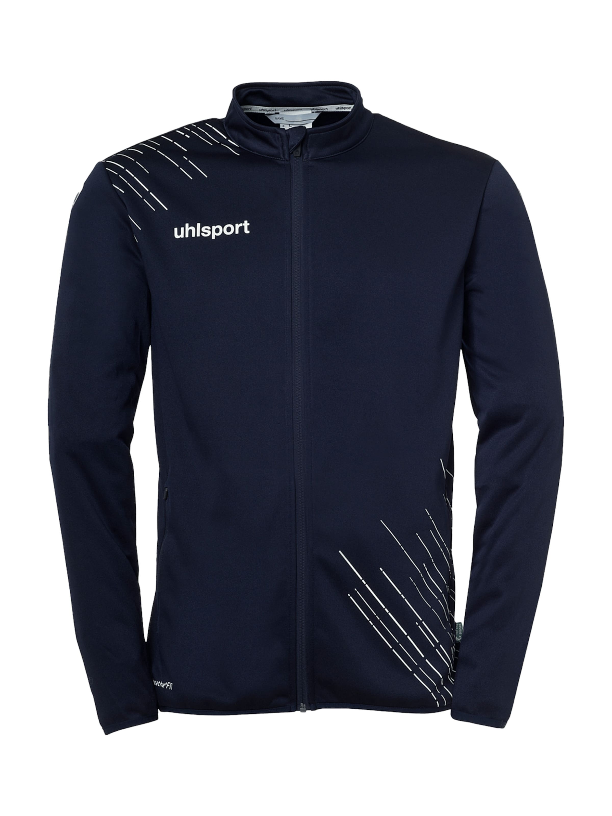 UHLSPORT Jakna za trening | modra barva: sprednja stran