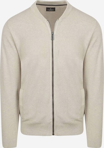 CASA MODA Knit cardigan in Beige: front