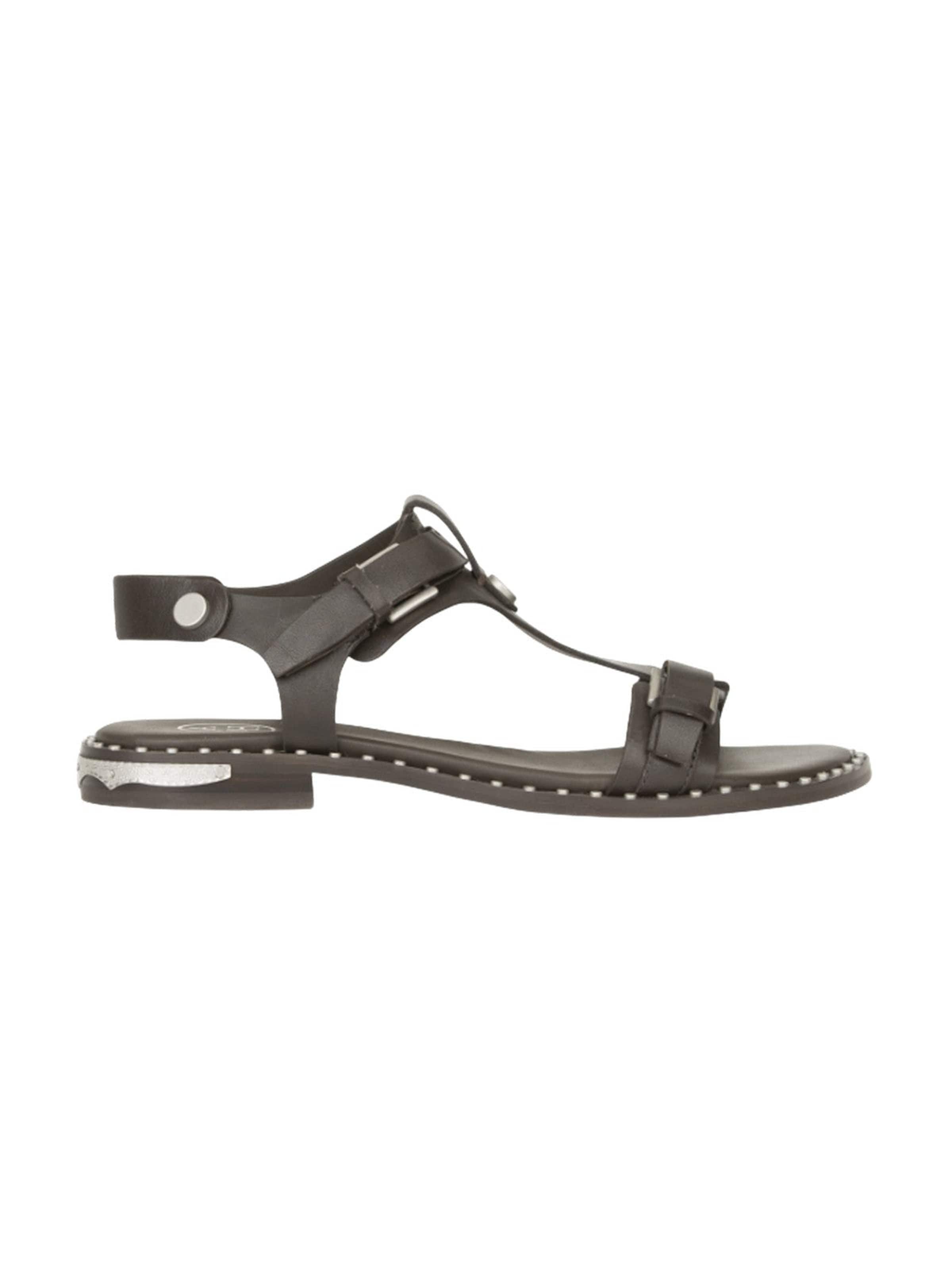 ASH Sandals in Black: front